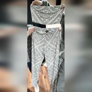 Two piece set: Tube top and Pants